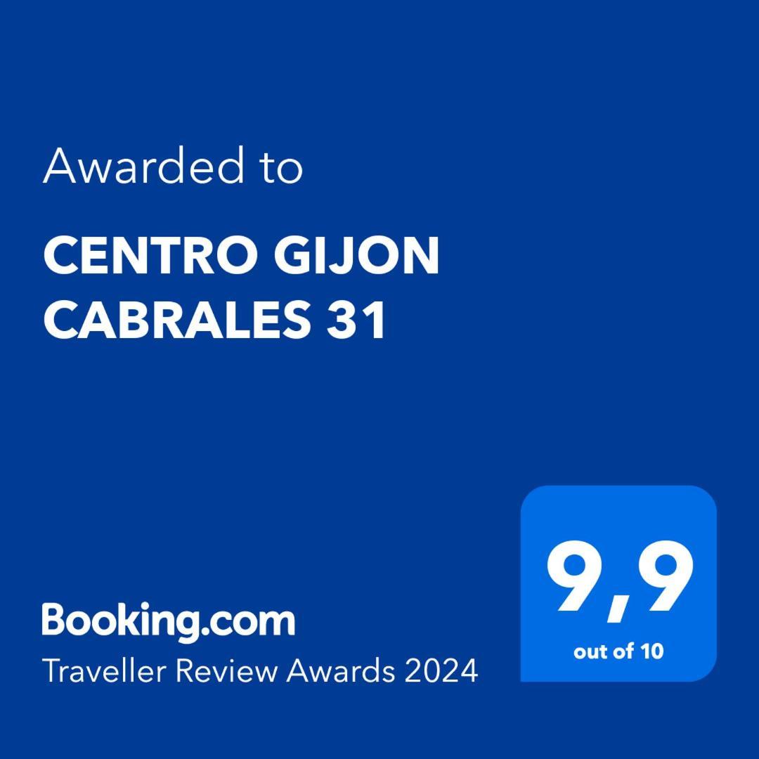 Centro Gijon Cabrales 31 Gijón Exterior foto